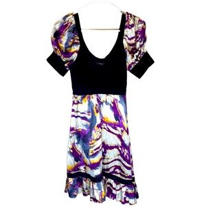 Bebe Silk cocktail dress